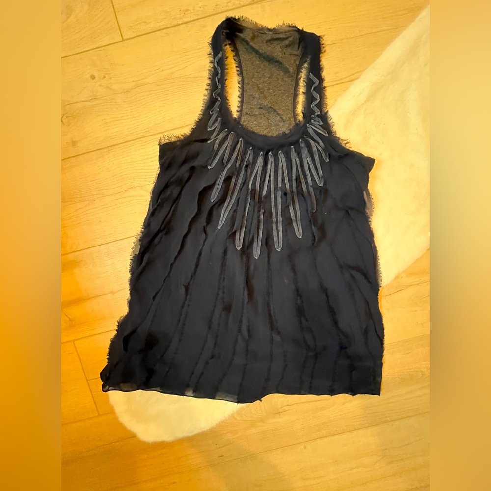 Sleeveless Top/Tunic in Navy